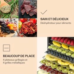 Klarstein Déshydrateurs Déshydrateur Alimentaire Mega Jerky 11 Klarstein Déshydrateurs Déshydrateur Alimentaire Mega Jerky -Appareils de cuisine Soldes Magasin 10034439 fr 0004 logo