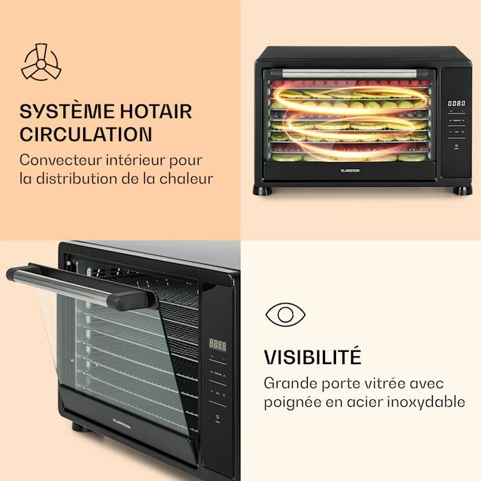 Klarstein Déshydrateurs Déshydrateur Alimentaire Mega Jerky 7 Klarstein Déshydrateurs Déshydrateur Alimentaire Mega Jerky – Image 5