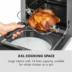 Klarstein Friteuses AeroVital Easy Touch Friteuse à Air -Appareils de cuisine Soldes Magasin 10034452 yy 0004 logo Klarstein AeroVital easy touch Fritteuse schwarz