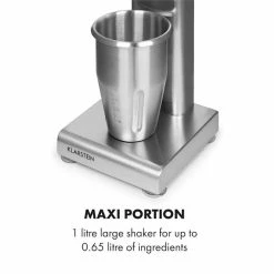 Klarstein Mixeurs De Cuisine Kraftpaket Mixeur à Milkshake -Appareils de cuisine Soldes Magasin 10034456 yy 0006 logo Klarstein Kraftpaket Pro Milchshake Mixer 80W