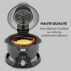 Klarstein Friteuses VitAir Pommesmaster Friteuse à Air Chaud -Appareils de cuisine Soldes Magasin 10034529 fr 0006 logo