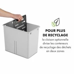 Klarstein Préparation Culinaire Touchless Ultraclean Poubelle à Capteur -Appareils de cuisine Soldes Magasin 10035083 fr 0004 logo