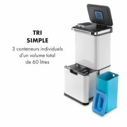 Klarstein Préparation Culinaire Touchless Ultraclean Poubelle à Capteur -Appareils de cuisine Soldes Magasin 10035084 fr 0003 logo