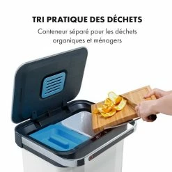 Klarstein Préparation Culinaire Touchless Ultraclean Poubelle à Capteur -Appareils de cuisine Soldes Magasin 10035084 fr 0005 logo