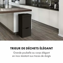 Klarstein Préparation Culinaire Touchless Black Stainless Steel Poubelle -Appareils de cuisine Soldes Magasin 10035097 fr 0002 logo