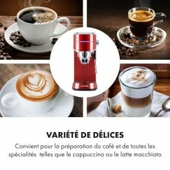 Klarstein Café, Thé Et Espresso Machine à Expresso Futura -Appareils de cuisine Soldes Magasin 10035184 fr 0005 logo