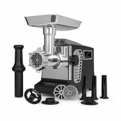Klarstein Robots De Cuisine Hachoir à Viande électrique Kraftprotz 700W Moteur Cuivre Acier Inoxydable Noir