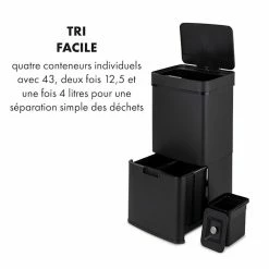 Klarstein Préparation Culinaire Royal Trash Poubelle à Capteur -Appareils de cuisine Soldes Magasin 10035365 fr 0003 logo