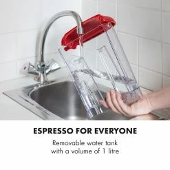 Klarstein Café, Thé Et Espresso Espressionata Gusto Cafetière Expresso 12 Klarstein Café, Thé Et Espresso Espressionata Gusto Cafetière Expresso -Appareils de cuisine Soldes Magasin 10035376 uk 0005 logo Klarstein Espressionata Gusto Espressomaschine rot