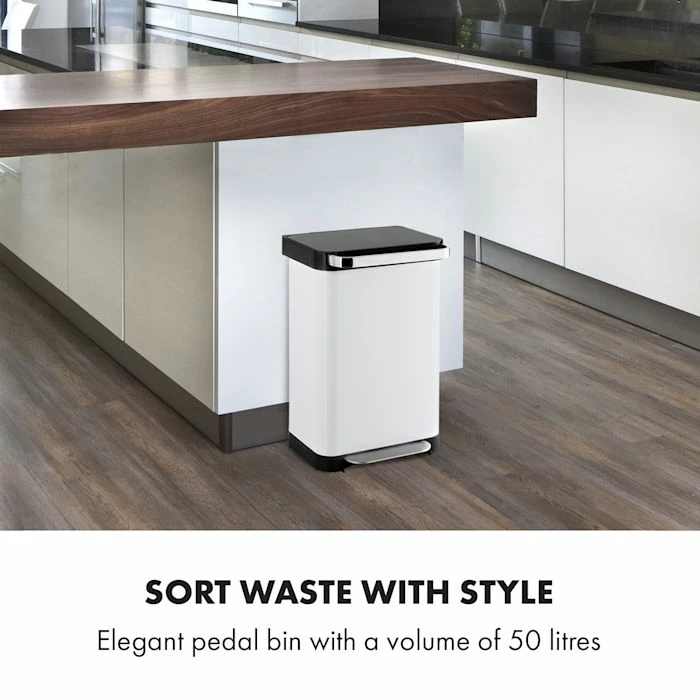 Klarstein Préparation Culinaire Trash Inn Poubelle à Pédale 4 Klarstein Préparation Culinaire Trash Inn Poubelle à Pédale – Image 2