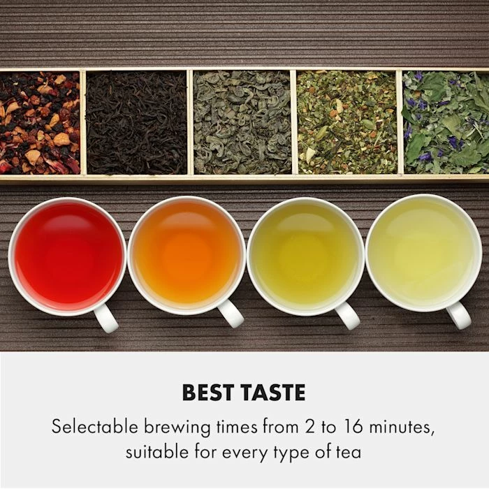 Klarstein Bouilloires Tealicious Théière Entièrement Automatique 5 Klarstein Bouilloires Tealicious Théière Entièrement Automatique – Image 3