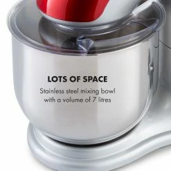 Klarstein Robots De Cuisine Robot De Cuisine Delfino -Appareils de cuisine Soldes Magasin 10035480 uk 0005 logo Klarstein Delfino Kuechenmaschine silber