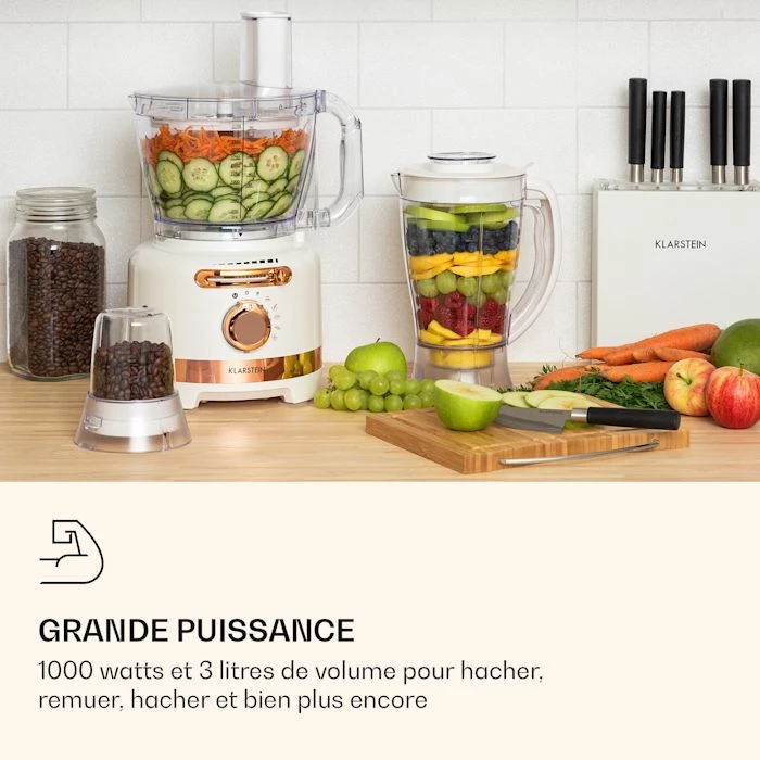 Klarstein Mixeurs De Cuisine Luca Mixeur Multifonctions 4 Klarstein Mixeurs De Cuisine Luca Mixeur Multifonctions – Image 2