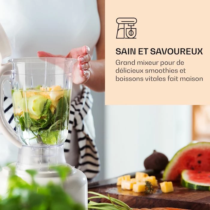 Klarstein Mixeurs De Cuisine Luca Mixeur Multifonctions 6 Klarstein Mixeurs De Cuisine Luca Mixeur Multifonctions – Image 4