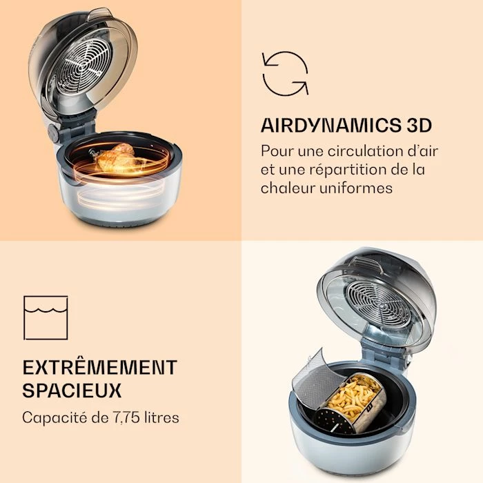 Klarstein Friteuses VitAir Smart Friteuse à Air Chaud 8 Klarstein Friteuses VitAir Smart Friteuse à Air Chaud – Image 6