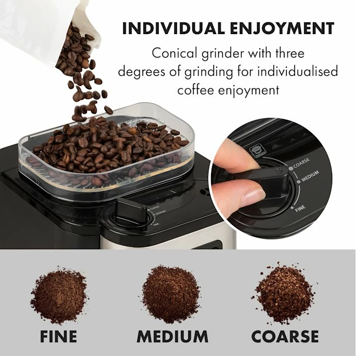 Klarstein Café, Thé Et Espresso Aromatica Taste 6 Cafetière 5 Klarstein Café, Thé Et Espresso Aromatica Taste 6 Cafetière – Image 3