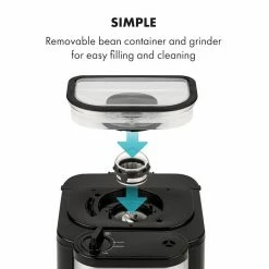 Klarstein Café, Thé Et Espresso Aromatica Taste 6 Cafetière 12 Klarstein Café, Thé Et Espresso Aromatica Taste 6 Cafetière -Appareils de cuisine Soldes Magasin 10035653 yy 0005 logo