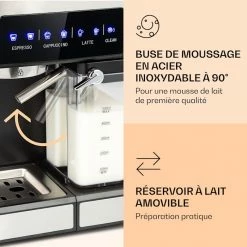 Klarstein Café, Thé Et Espresso Arabica Comfort Machine à Espresso -Appareils de cuisine Soldes Magasin 10035655 fr 0003 logo