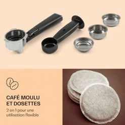 Klarstein Café, Thé Et Espresso Arabica Comfort Machine à Espresso -Appareils de cuisine Soldes Magasin 10035655 fr 0004 logo
