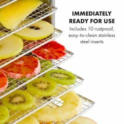 Klarstein Déshydrateurs Captain Jerky 110 Déshydrateur 12 Klarstein Déshydrateurs Captain Jerky 110 Déshydrateur -Appareils de cuisine Soldes Magasin 10035735 uk 0005 logo Klarstein Captain Jerky 110