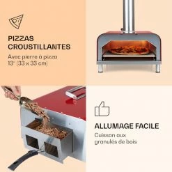 Klarstein Pizza & Pasta Diavolo Four à Granulés Pour Pizza -Appareils de cuisine Soldes Magasin 10035755 fr 0003 logo