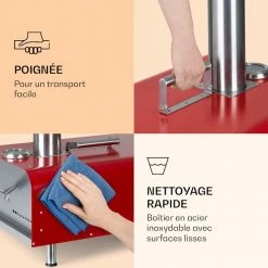 Klarstein Pizza & Pasta Diavolo Four à Granulés Pour Pizza -Appareils de cuisine Soldes Magasin 10035755 fr 0005 logo