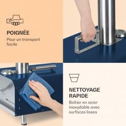 Klarstein Pizza & Pasta Diavolo Four à Granulés Pour Pizza 12 Klarstein Pizza & Pasta Diavolo Four à Granulés Pour Pizza -Appareils de cuisine Soldes Magasin 10035756 fr 0005 logo