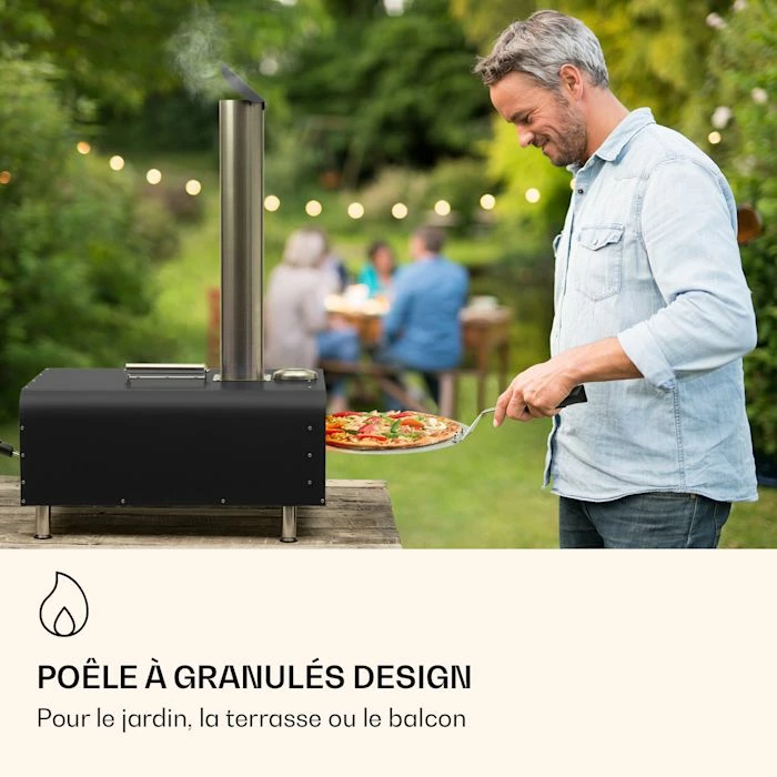 Klarstein Pizza & Pasta Diavolo Four à Granulés Pour Pizza 4 Klarstein Pizza & Pasta Diavolo Four à Granulés Pour Pizza – Image 2