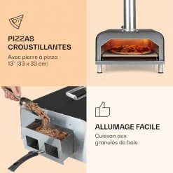 Klarstein Pizza & Pasta Diavolo Four à Granulés Pour Pizza 10 Klarstein Pizza & Pasta Diavolo Four à Granulés Pour Pizza -Appareils de cuisine Soldes Magasin 10035757 fr 0003 logo