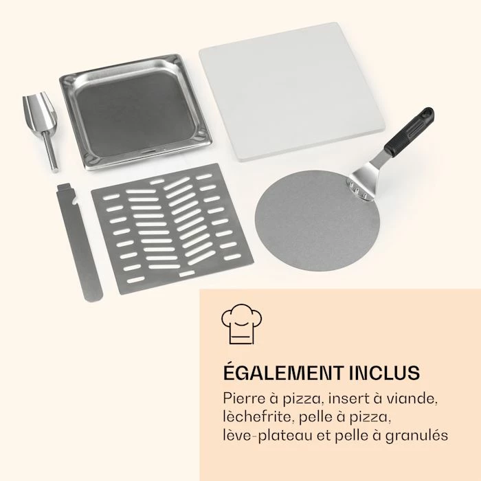 Klarstein Pizza & Pasta Diavolo Four à Granulés Pour Pizza 8 Klarstein Pizza & Pasta Diavolo Four à Granulés Pour Pizza – Image 6