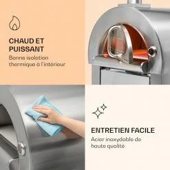 Klarstein Pizza & Pasta Four à Pizza Diavolo Napoletana -Appareils de cuisine Soldes Magasin 10035758 fr 0004 logo