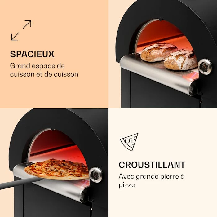 Klarstein Pizza & Pasta Four à Pizza Diavolo Napoletana 5 Klarstein Pizza & Pasta Four à Pizza Diavolo Napoletana – Image 3