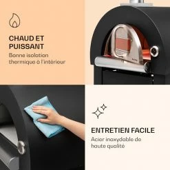 Klarstein Pizza & Pasta Four à Pizza Diavolo Napoletana 11 Klarstein Pizza & Pasta Four à Pizza Diavolo Napoletana -Appareils de cuisine Soldes Magasin 10035759 fr 0004 logo