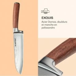 Klarstein Préparation Culinaire Set De Couteaux Kishiko -Appareils de cuisine Soldes Magasin 10036060 fr 0005 logo