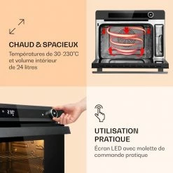 Klarstein Cuisine Vapeur VaporChef Four à Vapeur -Appareils de cuisine Soldes Magasin 10036174 fr 0004 logo