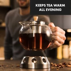 Klarstein Préparation Culinaire Sencha Théière Design Avec Réchaud En Acier Inoxydable Hibiscus -Appareils de cuisine Soldes Magasin 10036355 uk 0002 logo