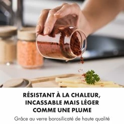 Klarstein Préparation Culinaire Cassia Pots à épices 6 Pcs.130 Ml 12 Klarstein Préparation Culinaire Cassia Pots à épices 6 Pcs.130 Ml -Appareils de cuisine Soldes Magasin 10036357 fr 0005 logo