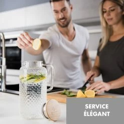 Klarstein Préparation Culinaire Livenza Carafe D'eau 1,9 Litre -Appareils de cuisine Soldes Magasin 10036359 fr 0002 logo