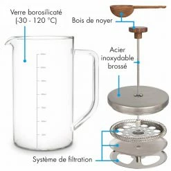 Klarstein Préparation Culinaire Glaswerk Ristretto Presse Française 0,35 Litre -Appareils de cuisine Soldes Magasin 10036360 fr 0005 logo