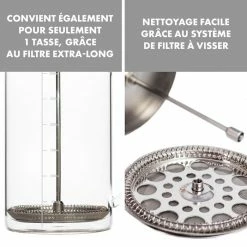 Klarstein Préparation Culinaire Glaswerk Ristretto Presse Française 0,35 Litre -Appareils de cuisine Soldes Magasin 10036360 fr 0006 logo