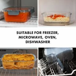 Klarstein Préparation Culinaire Hopewell Boîtes De Conservation Lot De 3, 1040 Ml -Appareils de cuisine Soldes Magasin 10036364 uk 0005 logo