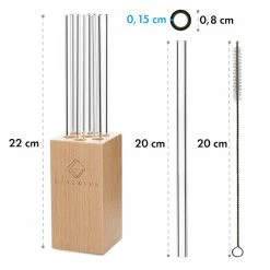 Klarstein Préparation Culinaire Salizzada Pailles En Verre -Appareils de cuisine Soldes Magasin 10036366 yy 0006 logo