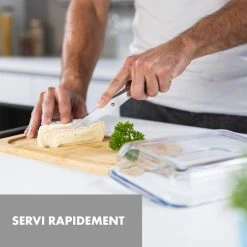 Klarstein Préparation Culinaire Hermatige Boîte à Charcuterie Avec Couvercle En Verre -Appareils de cuisine Soldes Magasin 10036374 fr 0004 logo