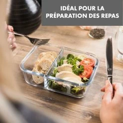 Klarstein Préparation Culinaire Jardine Boîtes De Conservation Lot De 3, 2 Compartiments -Appareils de cuisine Soldes Magasin 10036376 fr 0003 logo
