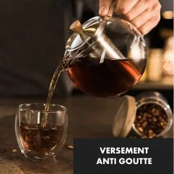 Klarstein Café, Thé Et Espresso Sencha Théière Design Avec Réchaud En Bois Oolong -Appareils de cuisine Soldes Magasin 10036380 fr 0005 logo