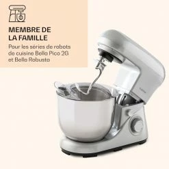 Klarstein Robots De Cuisine Crochet Pétrisseur De Rechange Pour Bella Pico 2G / Bella Robusta En Fonte D'aluminium 7 Klarstein Robots De Cuisine Crochet Pétrisseur De Rechange Pour Bella Pico 2G / Bella Robusta En Fonte D'aluminium -Appareils de cuisine Soldes Magasin 10036474 fr 0003 logo