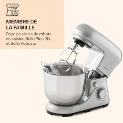 Klarstein Robots De Cuisine Crochet Mélangeur De Rechange Pour Bella Pico 2G / Bella Robusta En Fonte D'aluminium 7 Klarstein Robots De Cuisine Crochet Mélangeur De Rechange Pour Bella Pico 2G / Bella Robusta En Fonte D'aluminium -Appareils de cuisine Soldes Magasin 10036475 fr 0003 logo