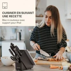 Klarstein Préparation Culinaire Ensemble De Couteaux Katsu Avec Bloc -Appareils de cuisine Soldes Magasin 10037812 fr 0002 logo