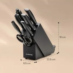 Klarstein Préparation Culinaire Ensemble De Couteaux Katsu Avec Bloc -Appareils de cuisine Soldes Magasin 10037812 yy 0006 logo