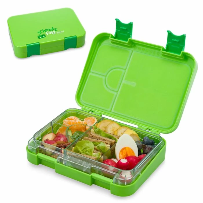 Klarstein Préparation Culinaire Lunchbox Schmatzfatz Junior 6 Compartiments 21,3 X 15 X 4,5 Cm (LxHxP) 3 Klarstein Préparation Culinaire Lunchbox Schmatzfatz Junior 6 Compartiments 21,3 X 15 X 4,5 Cm (LxHxP)